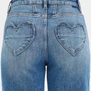 Risen Heartbreaker High Rise Jeans with Heart Pockets New with tags!